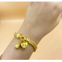 ราคา สร้อยข้อมือลายกิมตุ้งหัวใจ สายคู่ น้ำหนัก2บาท ลายมาใหม่ งานช่างทองเยาวราช สินค้าถ่ายจากงานจริง (15488089059)