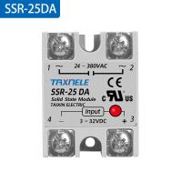 ราคา Single Phase Solid State Relay SSR 40DA SSR 25DA SSR 10DA DC To AC 3 32VDC อินพุต24 380VAC เอาต์พุต Solid State Relay (8643750372)
