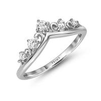 ราคา PRIMA แหวนเพชร Pertite Tiara Collection รหัสินค้า 105R4641 01 (8795701836)
