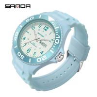 ราคา Sanda นาฬิกาควอตซ์กันน้ำเรืองแสงหรูหราเทรนด์แฟชั่นใหม่ของแท้6051 8 (13982031282)