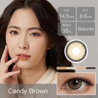 ราคา มาใหม่ 1 00 6 00 Magister คอนแทคเลนส์สี Sweet Brown Grege Gray บิ๊กอาย 14 5mm 1 คู่ (19521213720)