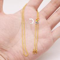 ราคา สร้อยคอทอง 1 สลึง แบบสองสีและลงยา ทองแท้ 96 5 เลือกลายและความยาวได้ ทองแท้ มีใบรับประกัน (20017038689)