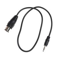 ราคา Huan 1x DIN 5 PIN DIN MIDI MALE plug TO 3 5MM MALE STEREO JACK Audio CABLE 50cm 0 5M (19677578311)