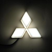 ราคา ป้ายโครเมี่ยมสัญลักษณ์โลโก้รถ LED หลอดไฟเลี้ยวแก้ไขโลโก้สำหรับ G4 Mitsubishi Lancer Evolution Pajero asx mirage (16978037263)