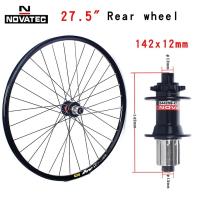 ราคา Novatec ดั้งเดิมชุดล้อจักรยานเสือภูเขา26 27 5 29นิ้ว D041 D442 15X100 110 12X142 148 7 11สปีด32ชั่วโมงดิสก์เบรกผ่านล้อจักรยานเอ็มทีบี (20800208687)