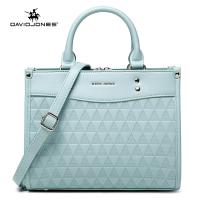 ราคา David Jones Paris Women กระเป๋าสะพาย Pu Leather Female Crossbody Bag Large Capacity Lady Tote Bag (16386861139)