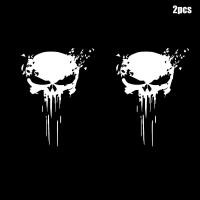 ราคา 3ชิ้น Stiker Motor รูปลอกสะท้อนแสงสติ๊กเกอร์ลายหัวกะโหลกกันน้ำกันแสงแดดอุปกรณ์ประดับตกแต่งมอเตอร์ไซค์รถอเนกประสงค์ (18375002717)