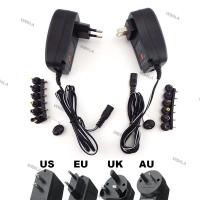 ราคา 3V 4 5V 5 6 7 5V 9V 12V 2A 2 5A AC DC Adapter Adjustable Power Supply Universal usb power Charger for pc notebook cctv camera E WB6LA (19429001422)