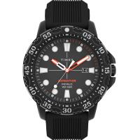 ราคา Timex Mens Expedition Gallatin 44mm Watch Black Case Black Dial with Black Silicone Strap (20608320733)