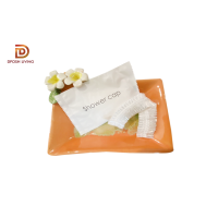 ราคา หมวกอาบน้ำ หมวกอาบน้ำพลาสติกใส ซองพลาสติกขาวหรู หมวกคลุมผมอาบน้ำ Shower Cap รับสกรีนโลโก้ ของใช้ในโรงแรม ห้องพัก เริ่มต้น 50 ชิ้น (16169265353)