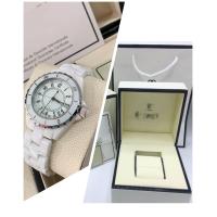 ราคา นาฬิกาผู้หญิง real ceramic material size 34mm size 38mm water resistant 100 (10273984496)