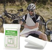 ราคา ผ้าพันแผลป้องกันชุดทางการแพทย์ผ้าสามเหลี่ยมผ้าพันแผลปฐมพยาบาลเบื้องต้นผ้านอนวูฟเวนสำหรับการแตกหัก (20920626198)