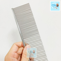 ราคา หวีแสตนเลส 2 ความถี่ หวีสางขนสุนัขและแมว กว้าง 5 cm (17734413160)