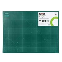 ราคา ONE แผ่นยางรองตัด 45x60ซม A2 รุ่น GA 01A2 สีเขียว (7169318505)