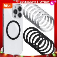 ราคา Niye ห่วงโลหะทรงกลมอเนกประสงค์10ชิ้นสำหรับติดรถยนต์แม่เหล็กที่ชาร์จแบบไร้สายช่องแอร์แม่เหล็กโทรศัพท์อัจฉริยะที่จับสำหรับ iPhone (20998191314)