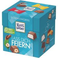 ราคา Ritter Sport Choco Cube ริตเทอร์สปอร์ต ช็อคโก คิวบ์ 175 กรัม g Made in Germany BBE 03 2024 06 2024 (21132302411)