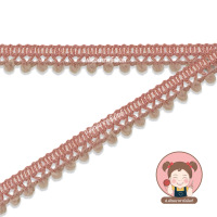 ราคา ลูกไม้ปอมปอม ริบบิ้นปอมปอม กว้าง 1 cm ขนาดลูกปอม 3 มิล (20576378634)