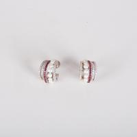 ราคา SWAN Wave Pearl Earring ต่างหูเงินแท้ ต่างหูเจาะ มุกแท้ มุกน้ำจืด ฝังเพชรคิวบิกเซอร์โคเนีย cubic zirconia (1690528203)