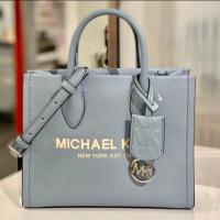 ราคา MICHAEL KORS MIRELLA CHAMBRAY SHOPPER Small (21059614615)