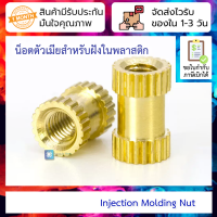 ราคา 5 ชิ้น น็อตตัวเมียสำหรับฝังในพลาสติก Injection Molding Nut (19130840909)