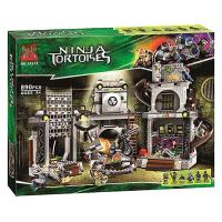 ราคา LEGO Intelligence lego teenage mutant ninja turtles shredder rescue attack ninja turtle nests base parent child assembled gift blocks (18642931767)
