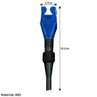 ราคา Flexible Draining Tool Snap Funnel Multi Purpose Flexible Fold Oil Funnel Tool (18884553911)
