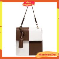 ราคา กระเป๋าหนังลายตารางมีสายสั้นและสายยาวให้ I108 (15883744533)