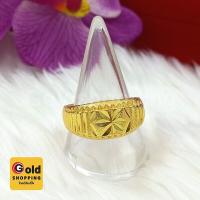 ราคา แหวนทอง 1 2 สลึง แหวนตัดลายหงส์คู่มังกร เสริมบารมี ทำจากทองเหลืองแท้ ใส่แทนของแท้ได้ ทองปลอม ฟรีถุงกำมะหยี่ (9197762557)