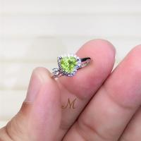 ราคา Meena Gems แหวนพลอยแท้ เพอริดอท ตัวเรือนเงินแท้925 เครื่องประดับพลอยแท้นำโชค พลอยประจำวันเกิด พลอยประจำเดือน (20968921161)