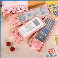 ราคา Blumey ซองใส่รีโมททีวี ปลอกใส่รีโมตคอนโทรล tv ประดับโบว์น่ารัก มุ้งมิ้ง Remote control cover (19277691395)