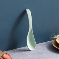 ราคา ช้อนตักซุป ช้อน ทำจากฟางข้าวสาลี ด้ามจับยาว วัสดุธรรมชาติ (20768602450)