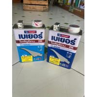 ราคา Beger B 5000 2K ระบบ 2 ส่วน รหัส รองพื้น ด้าน เงา ภายนอก ใน 599 I 510I 511I 513E 510 E 511 ขนาดบรรจุ 2 ลิตร ชุดเล็ก (5878916198)
