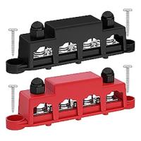 ราคา DaierTek 12V Power Distribution Block 250A Bus Bar Terminal Block 4X3 8 Terminal Studs 3X 8 Terminal สกรู48VDC 300VAC (21170833448)
