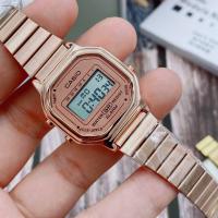 ราคา นาฬิกาข้อมือ ผญ นาฬิกา ผู้หญิง นาฬิกาทางการ นาฬิกาข้อมือดิจิตอล รุ่น LA670WA สายนาฬิกา สแตนเลส หน้าปัดขนาด 28 มม มี 5 สี (16211250087)