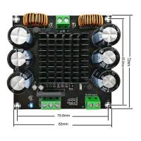 ราคา XH M253 TDA8954TH Core โหมด BTL HIFI Class High Power Mono 420W เครื่องขยายเสียงดิจิตอล XH M253 420W เครื่องขยายเสียงบอร์ดคุณภาพสูง Mono เครื่องขยายเสียงดิจิตอล TDA8954TH โหมด BTL โมดูลบอร์ด (16191864