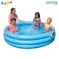 ราคา Intex ส่งฟรี สระเป่าลมคริสตัลบลู 1 68x0 38 ม รุ่น 58446 (110626277)