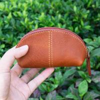 ราคา กระเป๋าสตางค์หนังแท้ใส่เหรียญ กระเป๋าตังค์ใบเล็กหนังชามัวร์สำหรับผู้หญิง ผู้ชาย ใส่แบงค์เหรียญและบัตรได้ ขนาดพกพา แฮนด์เมดน่ารัก (20875107166)
