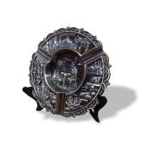 ราคา จานโชว์ จานตั้งโชว์ จานโชว์สวยๆ ของที่ระลึก สินค้าบรรจุในกล่องพรีเมี่ยม พร้อมที่ตั้งจาน Thailand style มี 4 สี (15644129133)