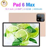 ราคา Pad6Max Tablet 10 1 Inch Tablets 2GB RAM 32GB ROM HD Touch Screen With 4000mAh Battery Dual Camera 2MP Front 5MP Rear Dual SIM WiFi Tablet Compatible For Android 7 0 System (21268735774)
