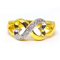 ราคา แหวนเพชรอินฟินิตี้ 0 07 กะรัต ทองหนัก 2 60 กรัม เพชร เบลเยี่ยมคัท น้ำ 98 เลือกทอง ทองคำขาวได้ ปรับไซด์ ฟรี ส่งฟรี (16763670904)