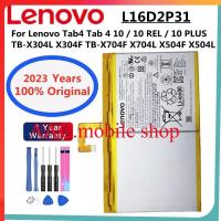 ราคา แบตเตอรี่เดิม L16D2P31สำหรับ Lenovo Tab4 Tab 4 10 10 REL 10 PLUS TB X304L X304F TB X704F X704L X504F x504L 7000MAh Batteria (18918764517)