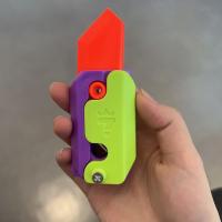 ราคา 3Pcs 3D Gravity Knife Carrot Knife Decompression Push Card Small Toy 3d Printing Gravity Knife Carrot Knife Shape Shifting Kids Toys Christmas Halloween Birthday New Year Gift (20669204513)