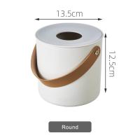 ราคา JJT กล่องทิชชู่ ที่ใส่ทิชชู่ ที่เก็บทิชชู่ทรงกลม กล่องใส่กระดาษทิชชู่ กล่องพลาสติกใส่ทิชชู่ กล่องทิชชู่สวยงาม ที่เก็บทิชชู่สวยๆ Tissue Box กล่องใส่กระดาษทิชชู่มี กล่องใส่ของ กล่องใส่ทิชชู่ กล่องเก็บทิ