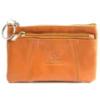 ราคา Chinatown Leather กระเป๋า หนังแท้ พวงกุญแจ ใส่เหรียญ แบงค์ กุญแจ นามบัตร ช่องหน้า (12984541545)