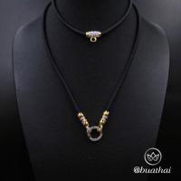 ราคา สร้อยคอ สร้อยพระเชือกร่มลายไทยเครื่องห้า (16094456996)