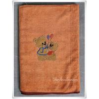 ราคา ผ้าเช็ดตัวสีพื้น ปักลายการ์ตูน 70x140cm 280g ผ้าเช็ดตัวนาโนสีพื้น ผ้าขนหนูสีพื้น ผ้าเช็ดตัว ผ้าขนหนูปักลายการ์ตูน (18804854434)