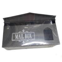 ราคา ตู้รับจดหมาย กล่องรับความคิดเห็น Mail Box มีช่องกระจกใส สีเทา (814514343)