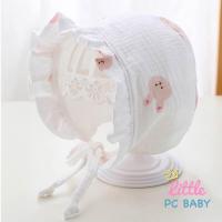ราคา พร้อมส่ง หมวกผูกคางเด็กอ่อนสไตล์เกาหลี สำหรับเด็กผู้หญิง (20388008309)