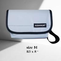 ราคา กระเป๋าผ้าใบกันน้ำ Ausawaluk กระเป๋าสะพายผู้ชาย (16722056839)