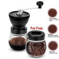 ราคา เครื่องบดกาแฟวินเทจ เครื่องบดสมุนไพร บดเมล็ดถั่ว ที่บดเม็ดกาแฟ เครื่องบดกาแฟ แบบมือหมุน เครื่องบดเมล็ดกาแฟ Coffee Bean Grinder (10302693457)